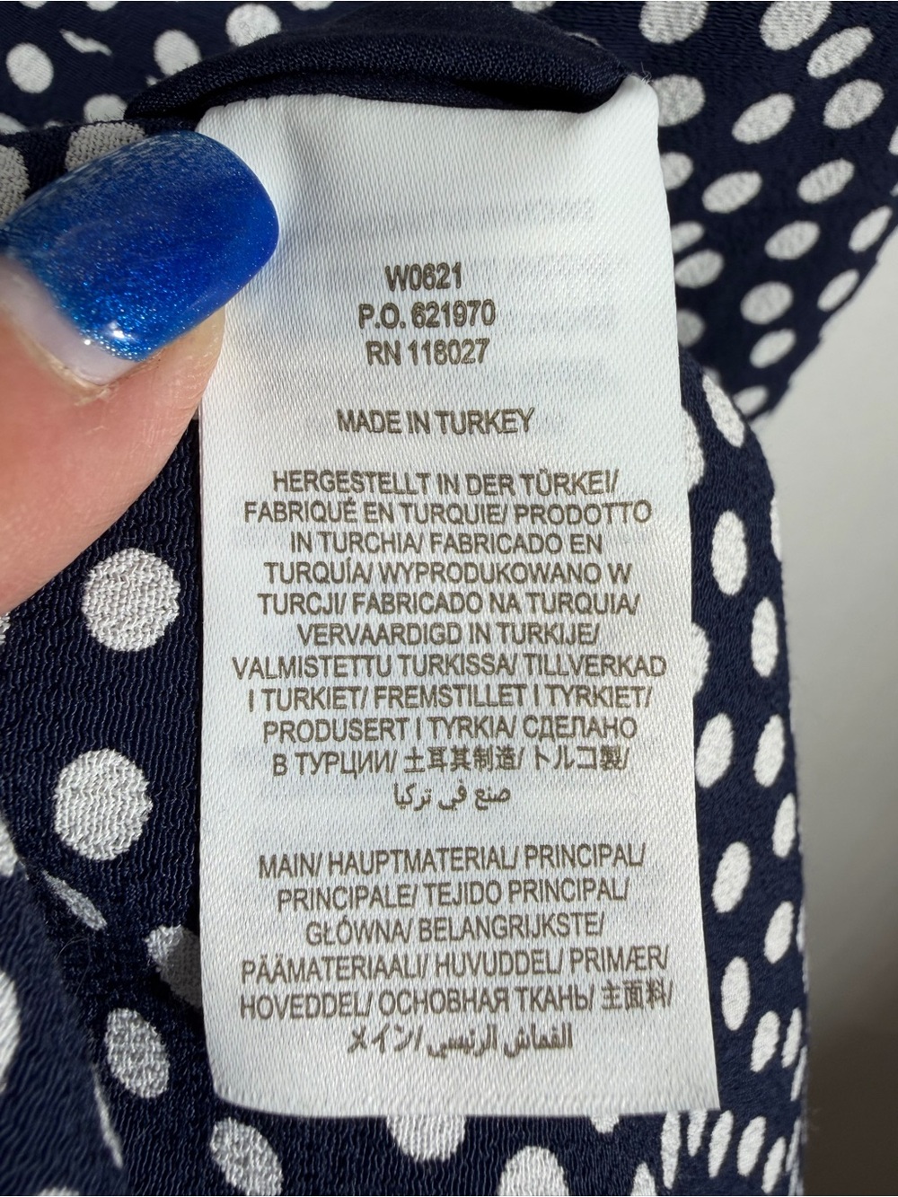 Boden “Jemima” Ruched Short Sleeved Dress Navy & White Polka Dot. Size 2P. NWOT - Picture 5 of 16
